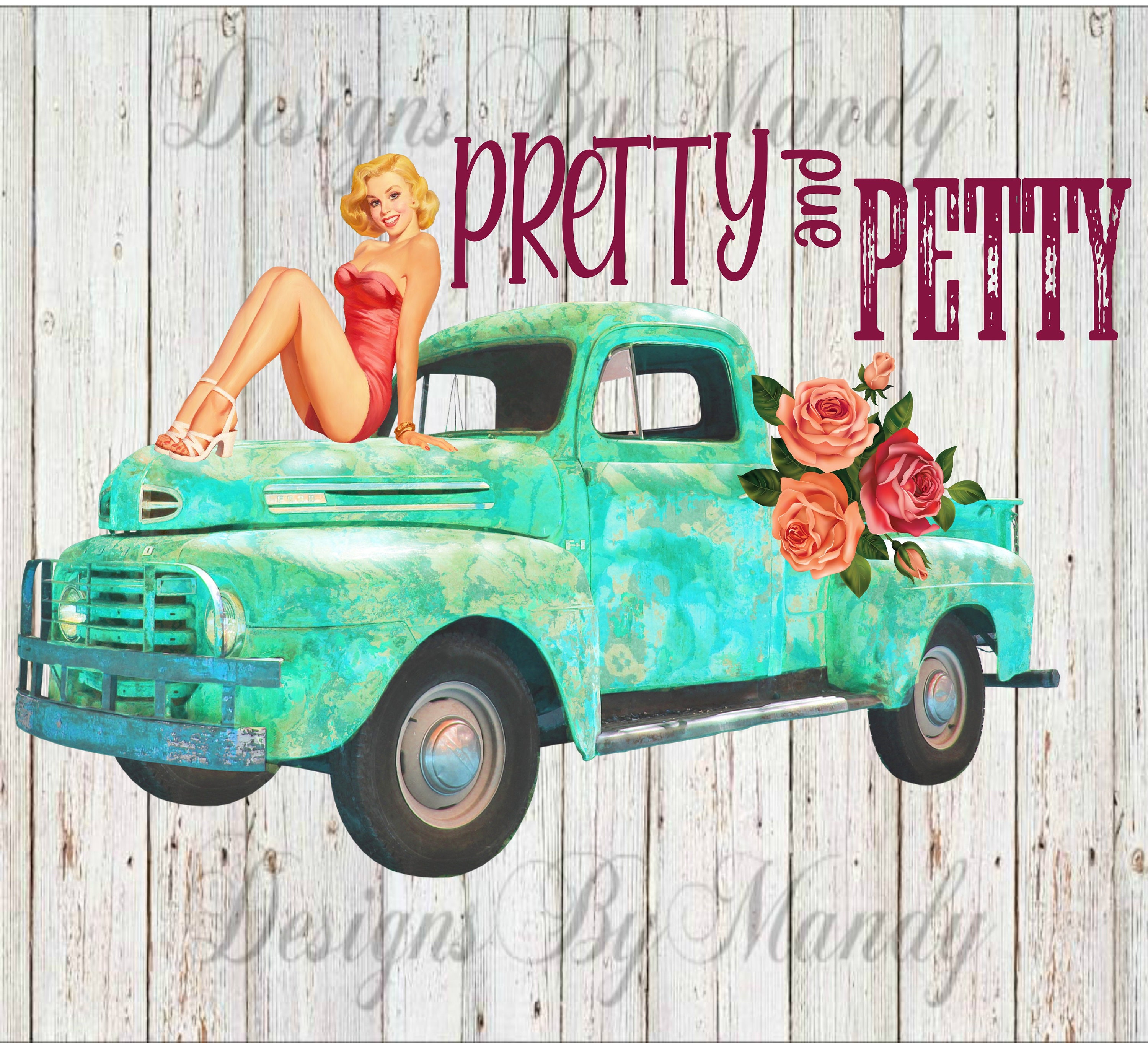Pretty Petty PNG Digital Download