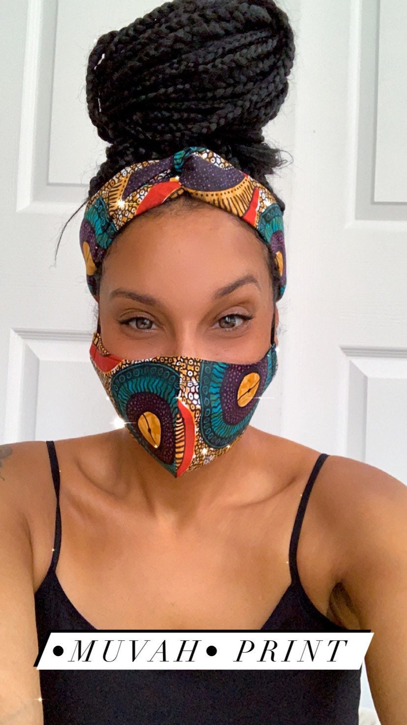 High Quality Ankara Face Masks
