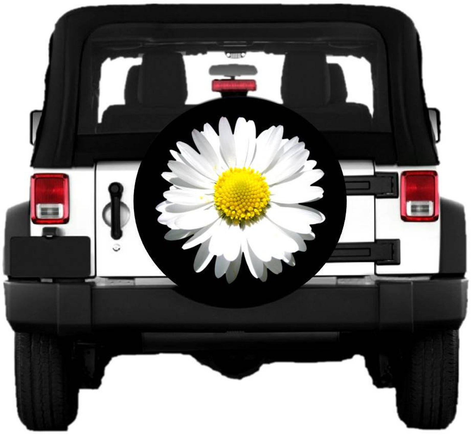Spare tire covers. Daisy flower spare tire cover. Jeep Etsy