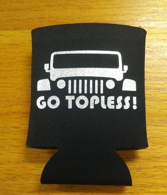 jeep beer koozie
