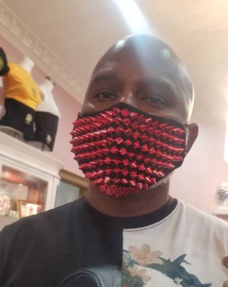 spike head mask