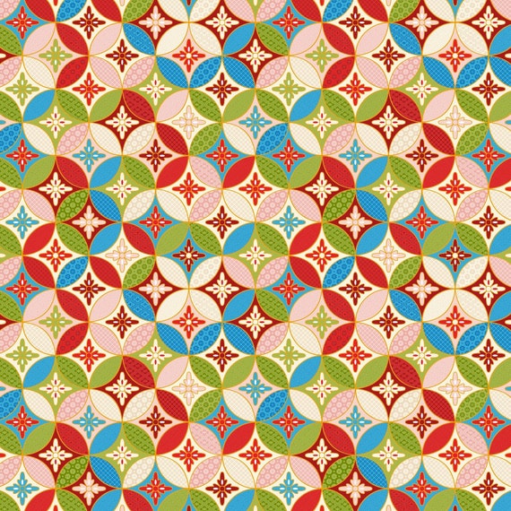 Traditional Japanese Pattern Origami Paper Texture Background