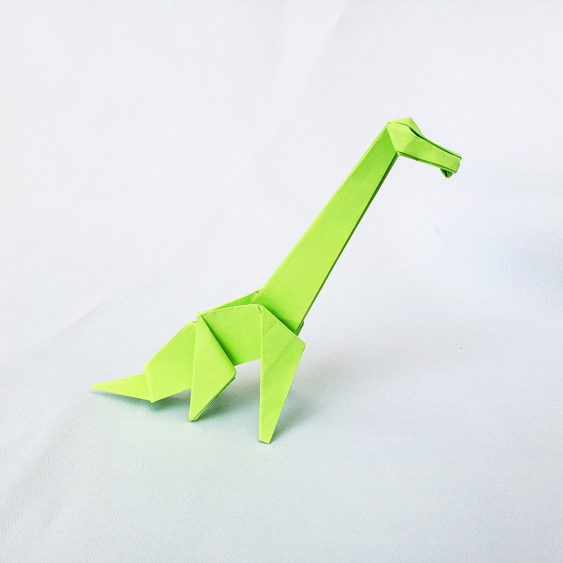 Brachiosaurus Origami Dinosaur Paper Handmade Art Dinosaur - Etsy