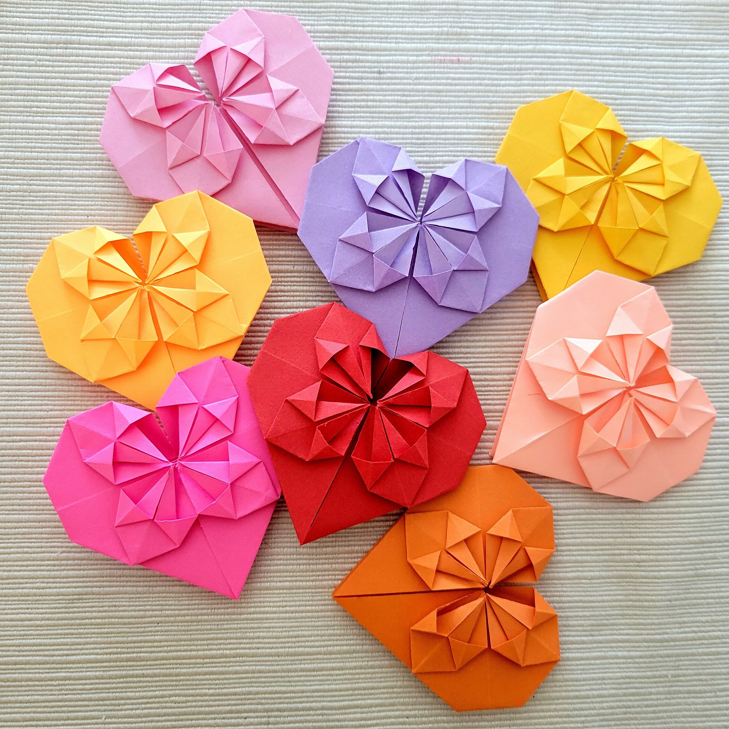 Origami heart 3d deals