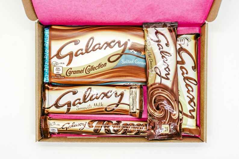 Galaxy Chocolate Hamper Galaxy Gift Box Personalised Etsy UK