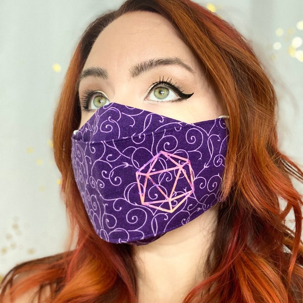 Nerdy Cotton Face Mask | Customized | Made to Order