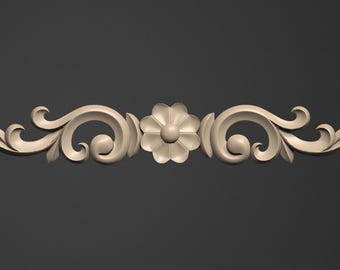 150 Floral Ornament STL CNC Router Models (Digital Download)