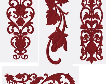 Modele 3D STL winorośli kwiatowej, frezarka CNC, drukarka 3D (pobranie cyfrowe)