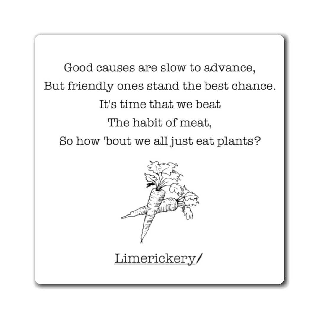 Fridge Veggie Limerick Etsy