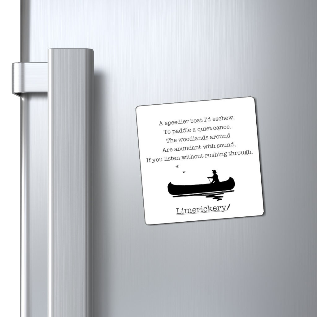 Fridge Canoe Limerick Etsy