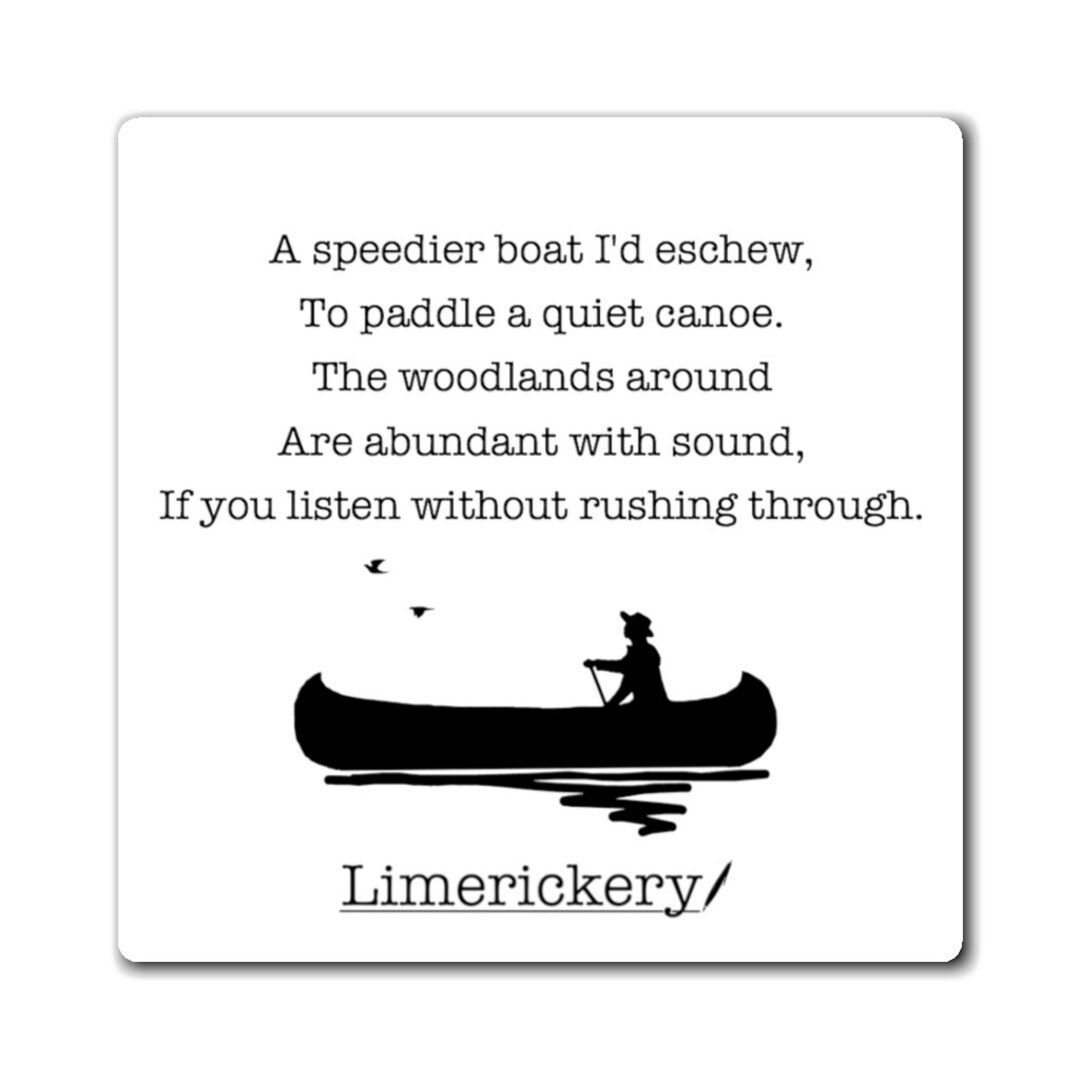 Fridge Canoe Limerick Etsy