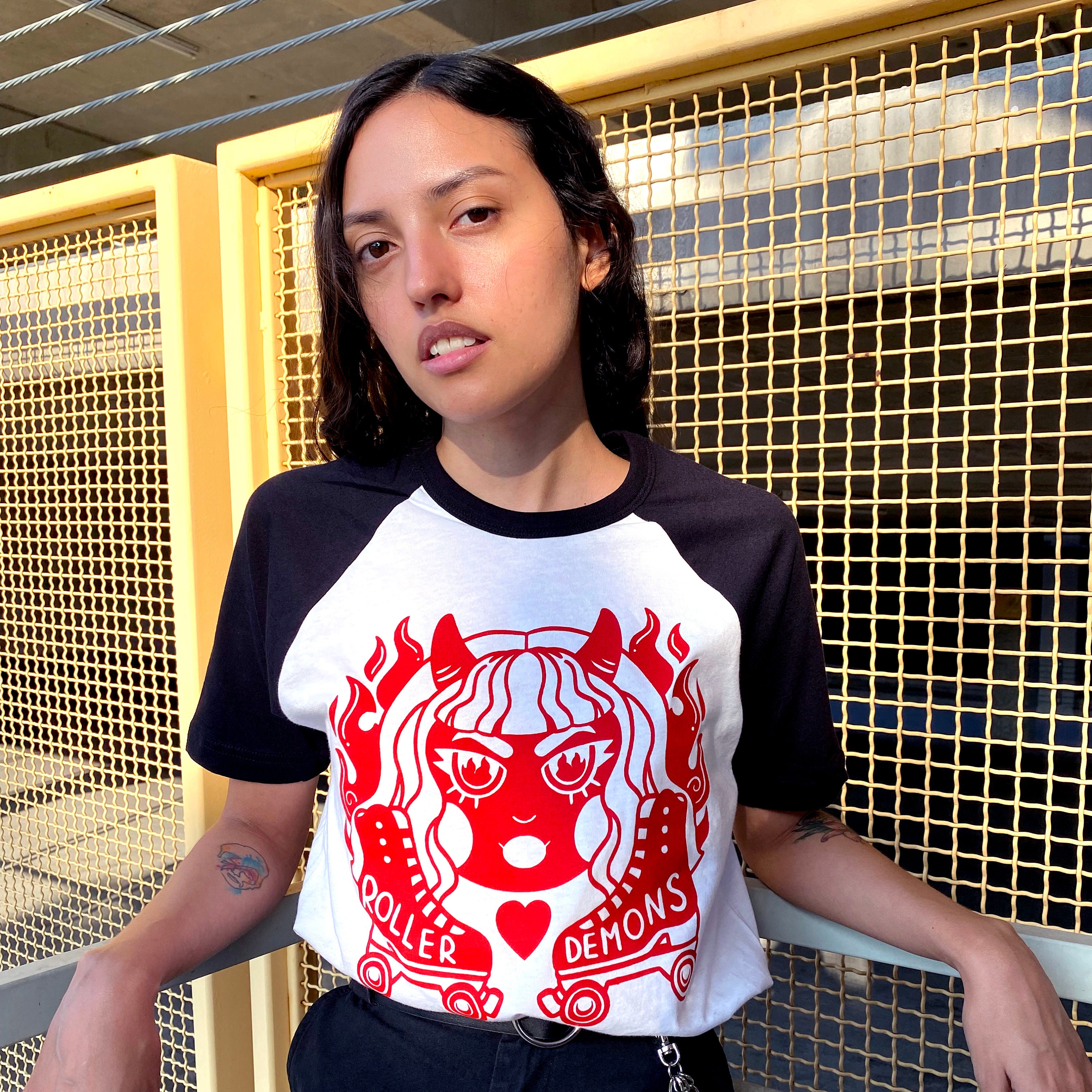 Roller Demons T-SHIRT - Etsy Roller Demons T-SHIRT - Etsy