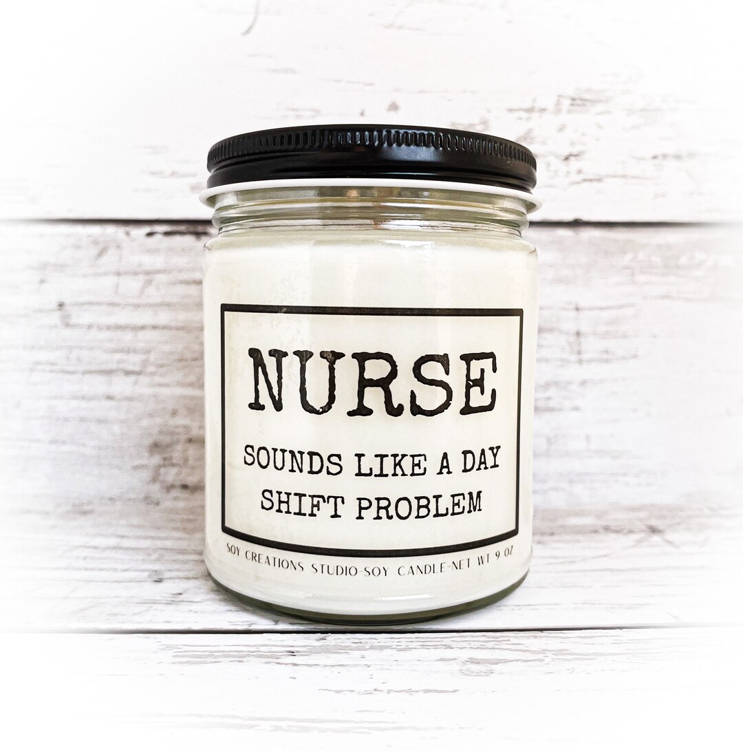 Nurse Candle/funny Nurse Candle/gift for Nurse/candle for Nurse/funny Nurse Gift/funny Candles