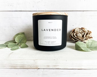 Soy Candle,3 Wick Candle,Lavender Scented Candle,Hand Poured Candle,Home Decor,Housewarming Gift,Mother’s Day Gift,Three Wick Candle