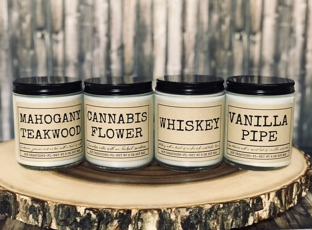 Candles for Men/man Bundle Candles/candles for Him/manly Scented