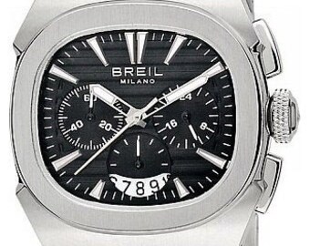 BREIL MILANO Stainless Steel Watch Black Dial - NWT - Etsy BREIL MILANO Stainless Steel Watch Black Dial - NWT - Etsy