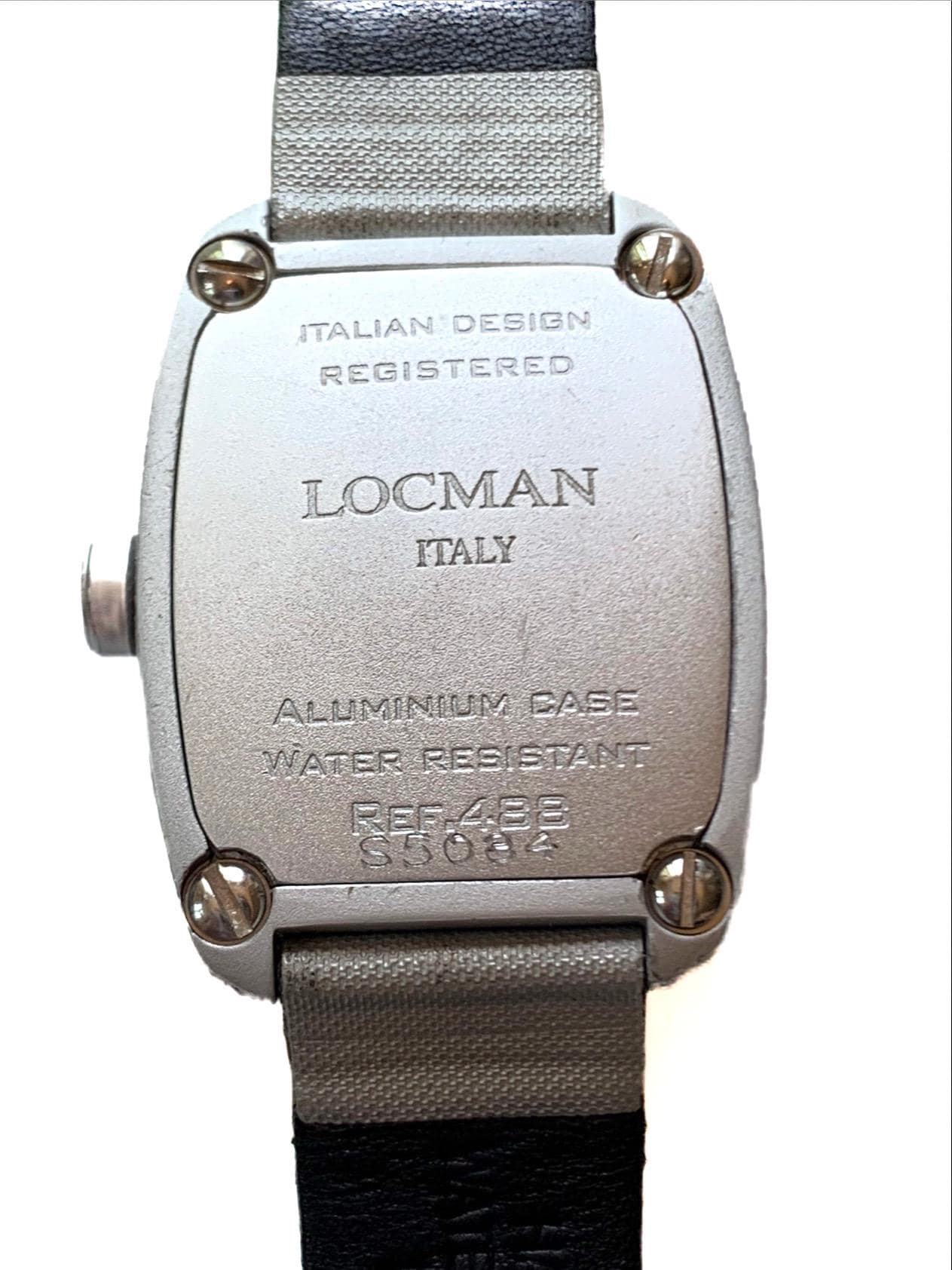 LOCMAN Quartz Watch With Black Dial Diamond Bezel ESTATE Etsy