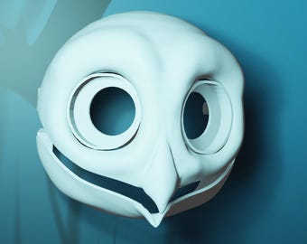 Owl Fursuit Headbase Commercial License
