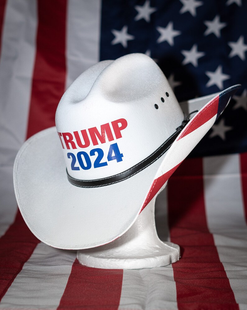 Trump 2024 cowboy hat Etsy