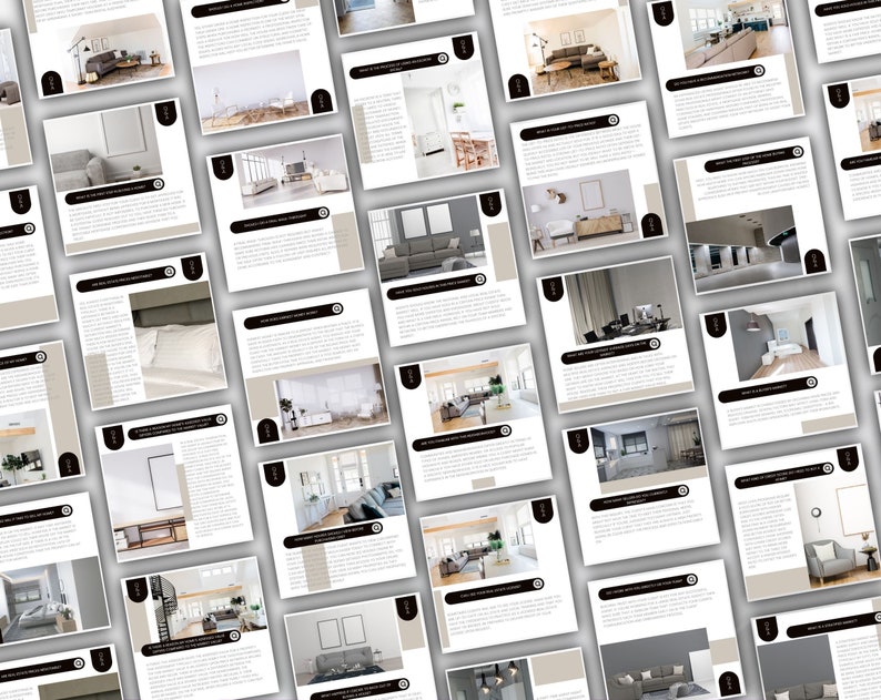 30 inlägg om fastigheter med frågor och svar på sociala medier, inlägg om fastigheter med frågor och svar på Instagram, fastighetsmarknadsföring, frågor och svar om mäklare, bild 9