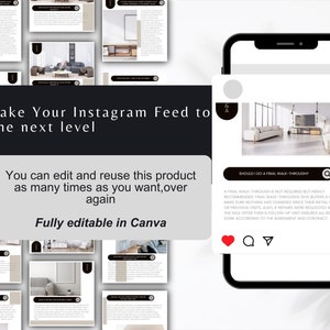 30 inlägg om fastigheter med frågor och svar på sociala medier, inlägg om fastigheter med frågor och svar på Instagram, fastighetsmarknadsföring, frågor och svar om mäklare, bild 2