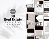30 Real Estate Buyer Tips, Realtor Social Media Stories, Buyer Tips, Real Estate Instagram Story, Real Estate Marketing, Instagram Templates