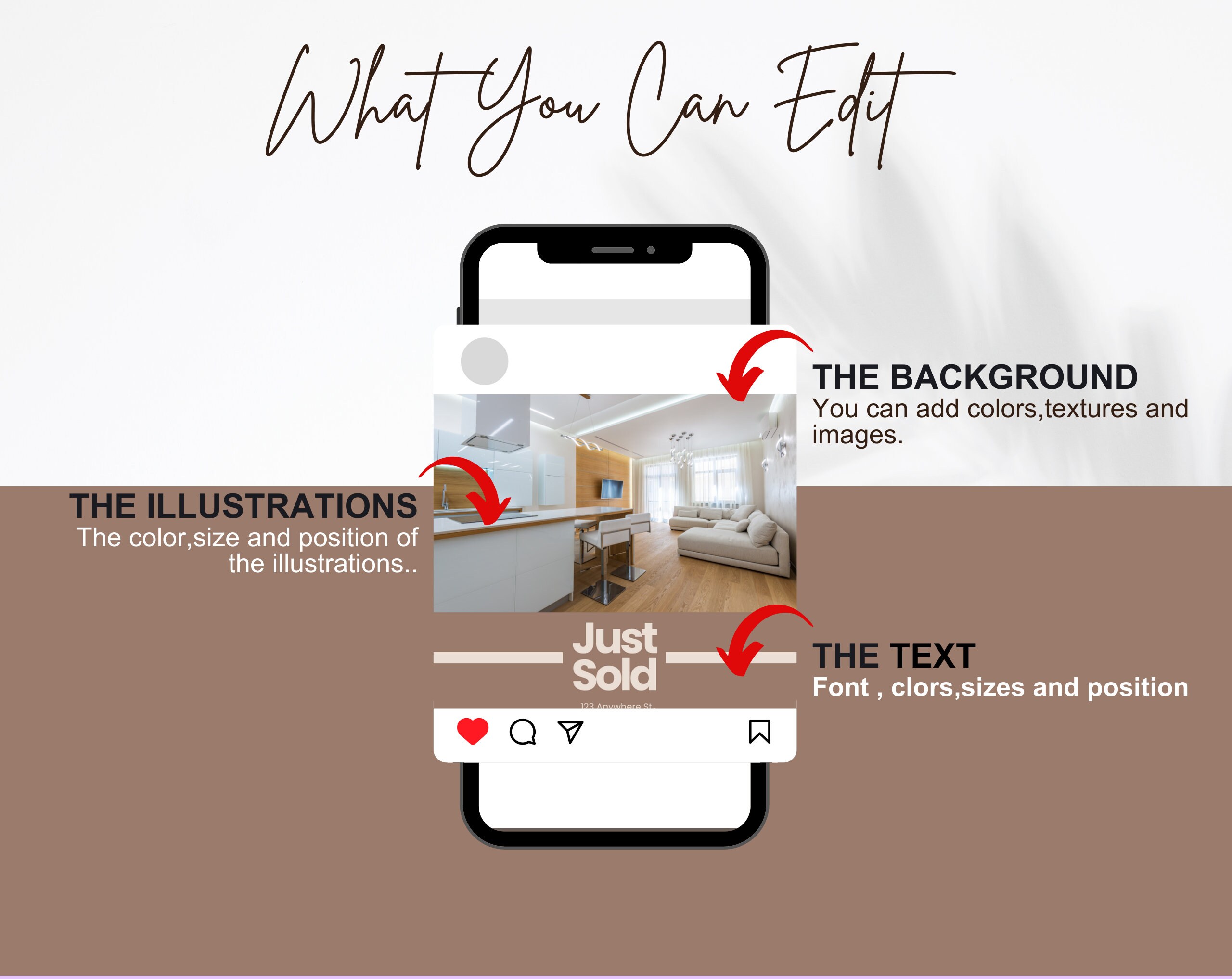 30 Just Sold Social Media Posts, Realtor Instagram Post Templates, Real ...