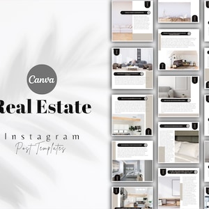 30 inlägg om fastigheter med frågor och svar på sociala medier, inlägg om fastigheter med frågor och svar på Instagram, fastighetsmarknadsföring, frågor och svar om mäklare, bild 1
