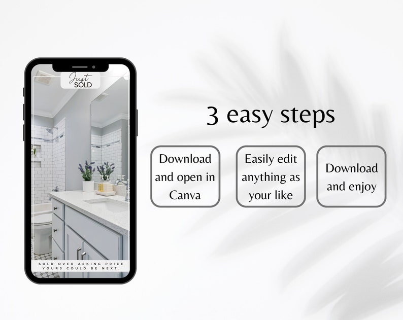 30 Just Sold Social Media Stories, Realtor Instagram Story Templates ...