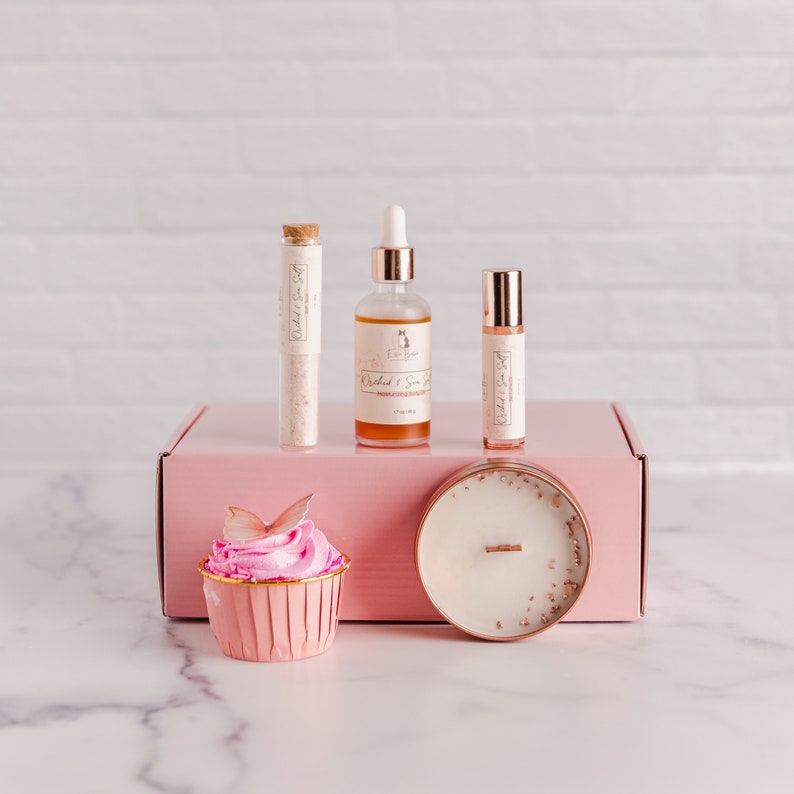 Personalized Spa Gift Set Bath Bomb Gift Set Mother's Etsy