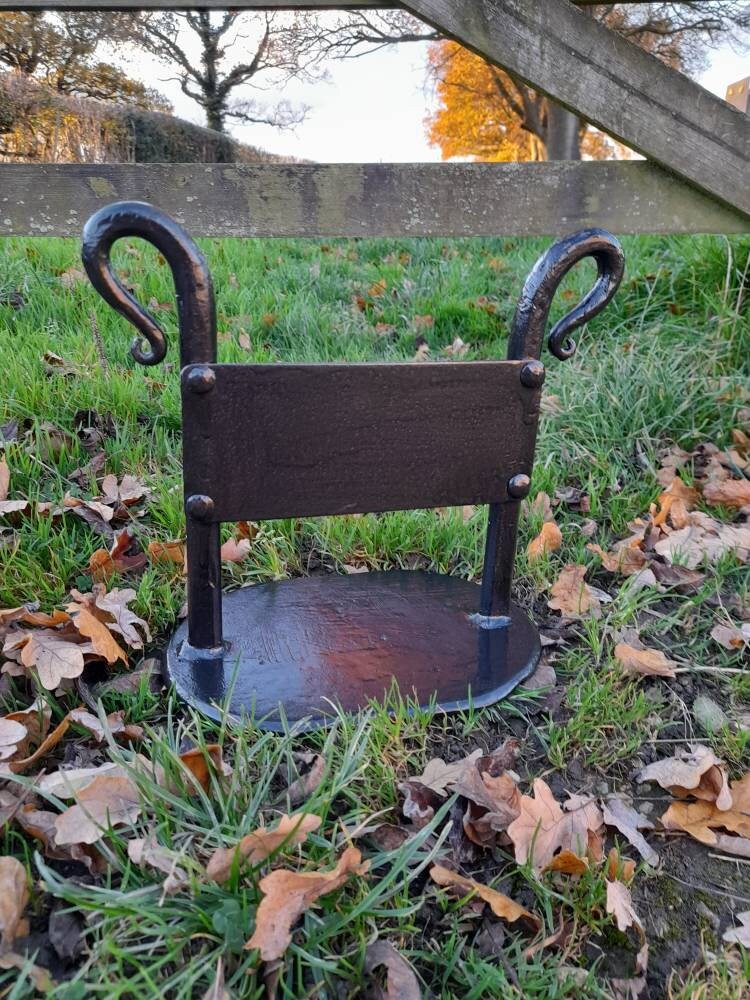 Hand Forged Boot Scraper - Etsy UK