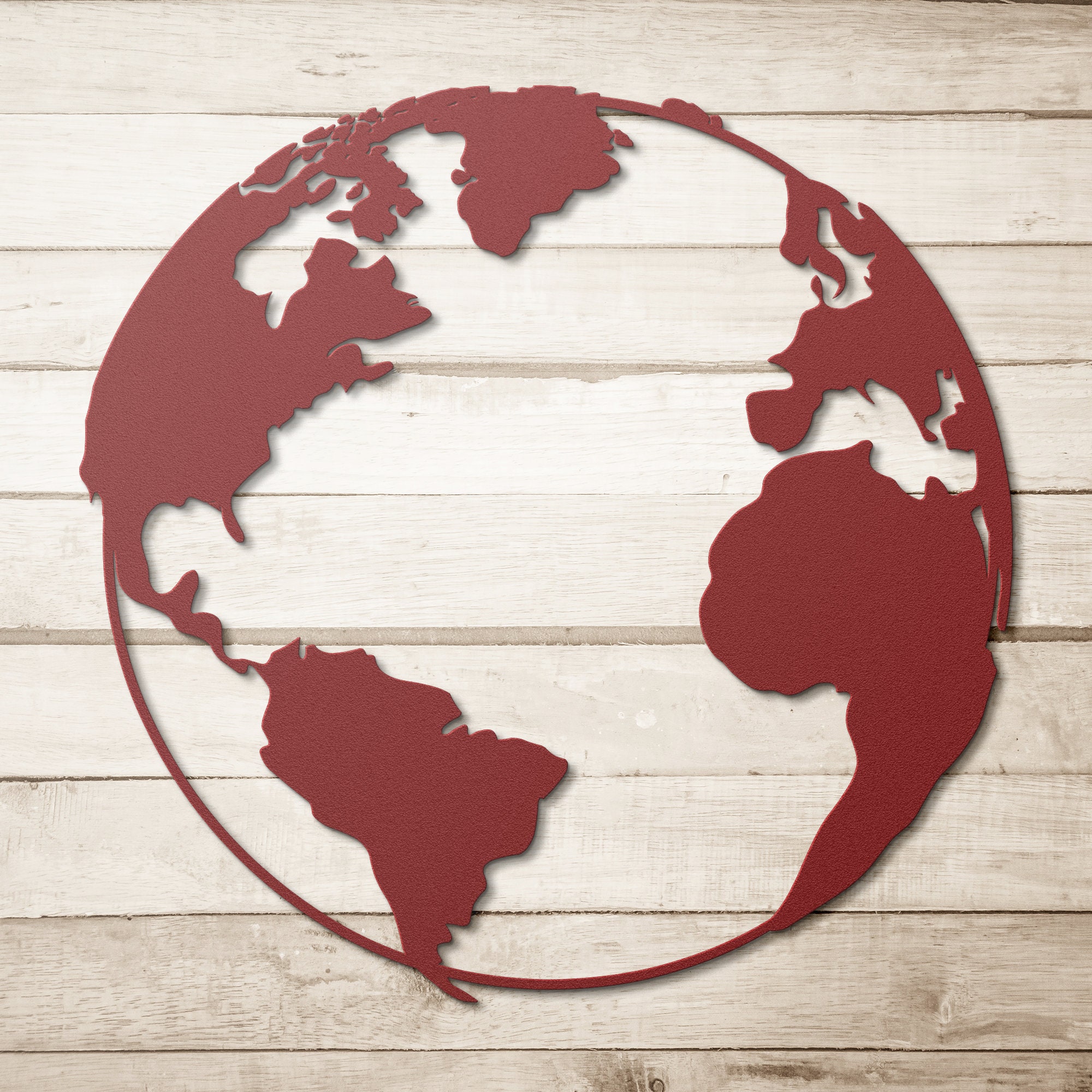 World Map Metal Wall Art World Map Wall Art Metal Map World Etsy