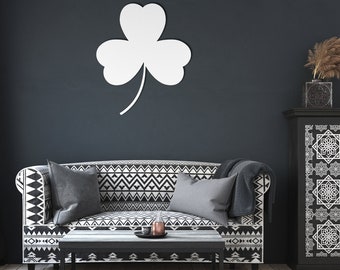 Clover Metal Wall Art: Lucky St. Patrick's Day Decor
