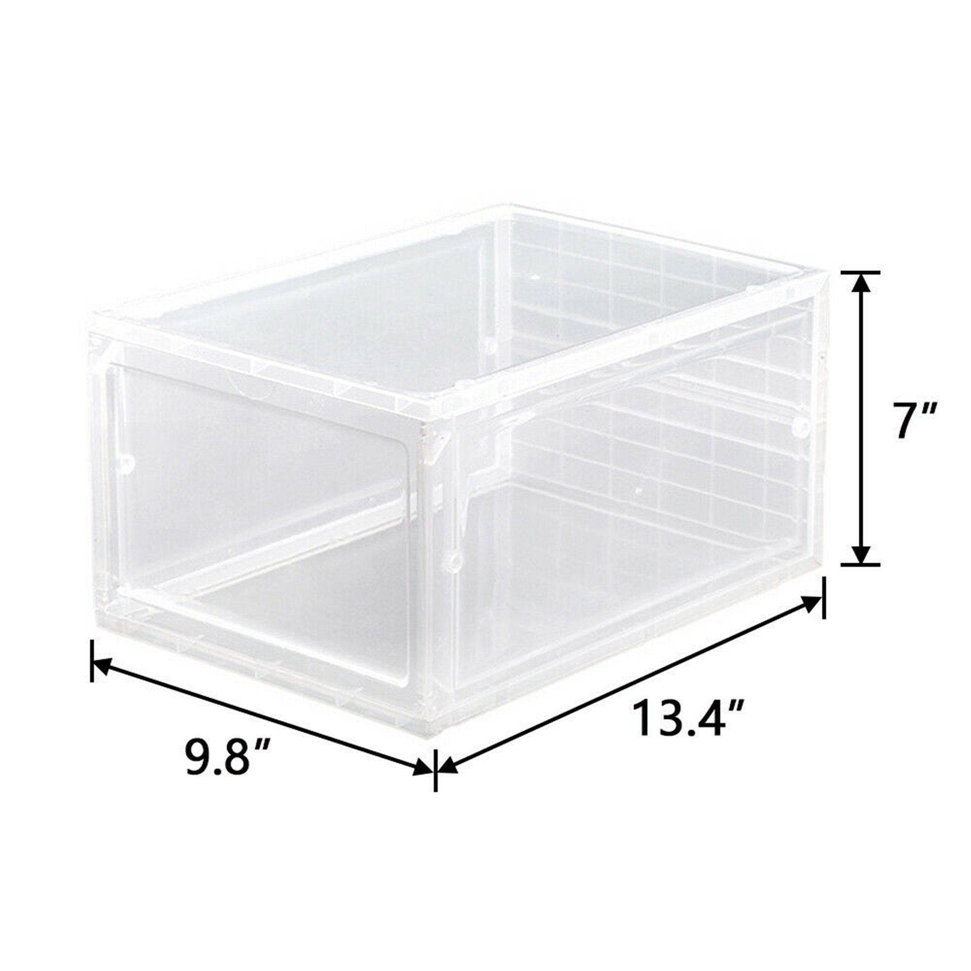 4/8x plegable Zapato Caja de Zapatos Almacenamiento Magnético | Etsy