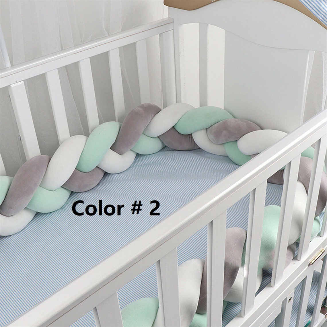 Walmart Baby Crib Bumper Pads at Sylvia Champagne blog