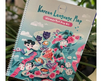 Korean Language Learning Book(let) (PRINTS ONLY) - Ultimate Test Prep Kit: Learn Korean w/ Korean Drama, K-Drama & Kpop