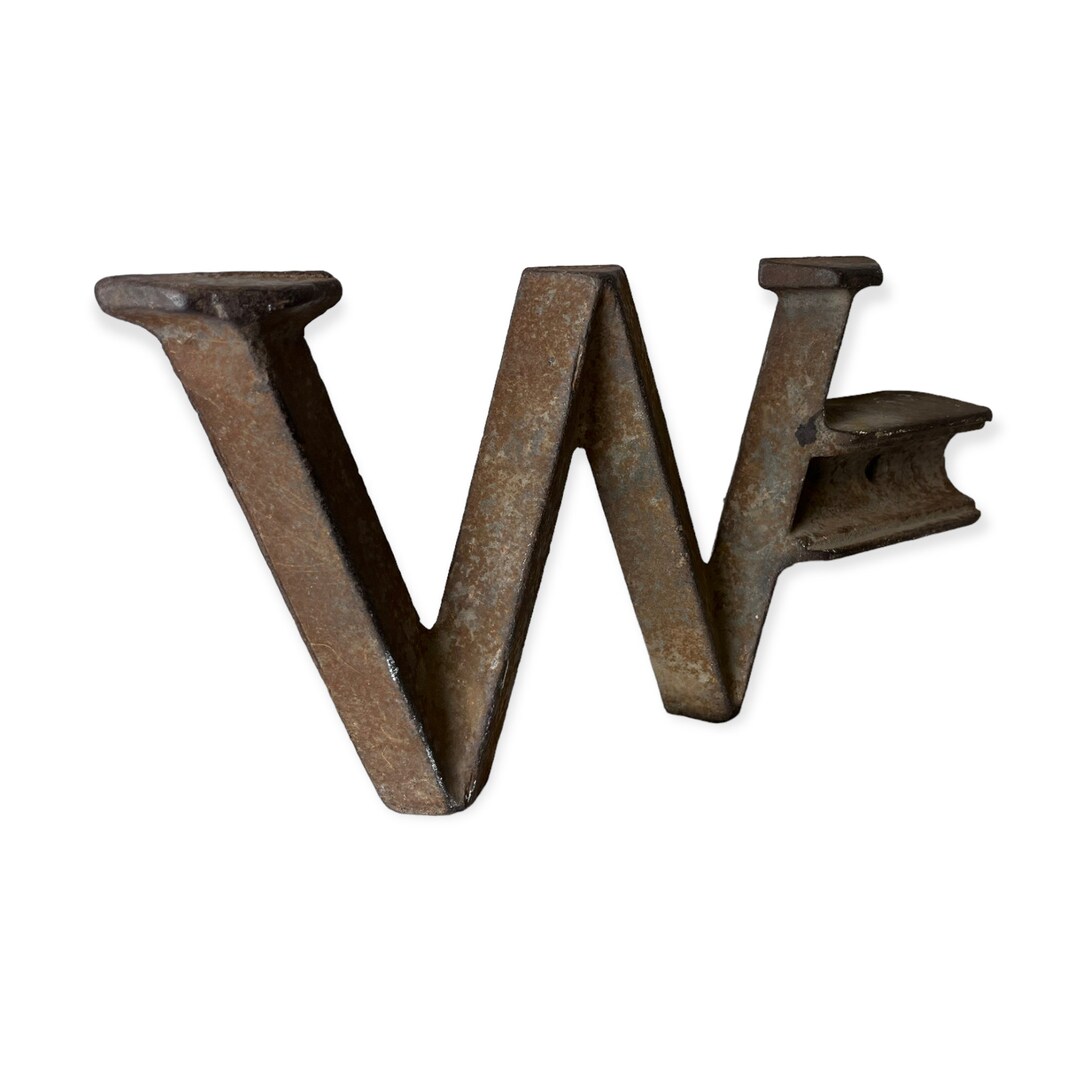 Cast Iron W Windmill Weight waupun Wis Etsy