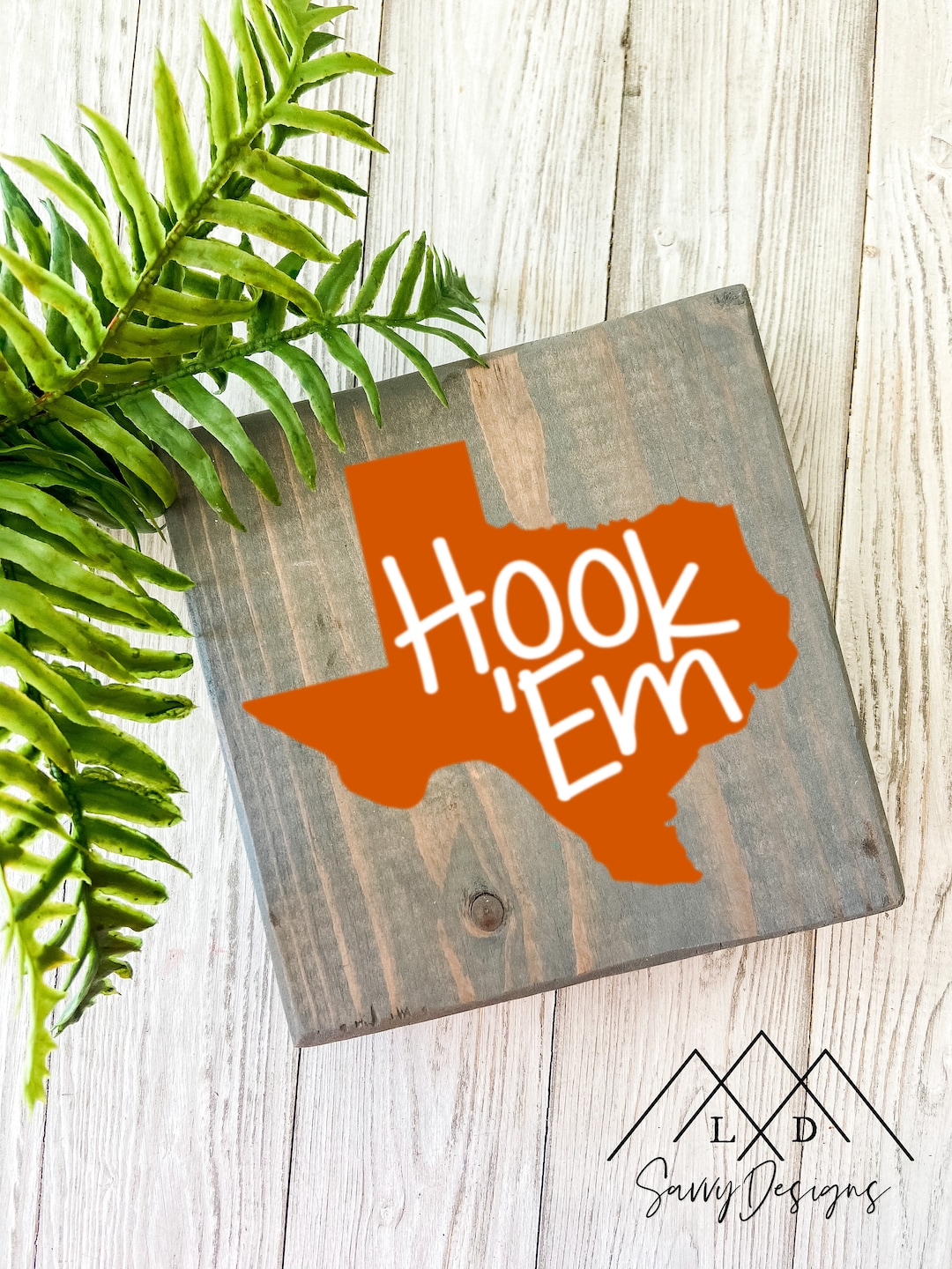 University of Texas Hook em Horns Sign Etsy