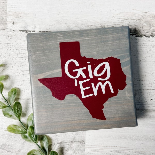 Texas a and M Sign Etsy