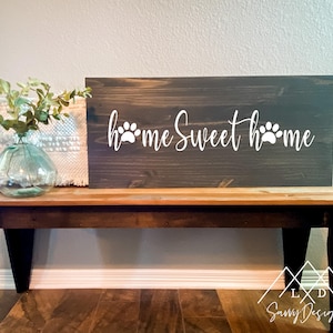 Home Sweet Home Dog Print - Etsy
