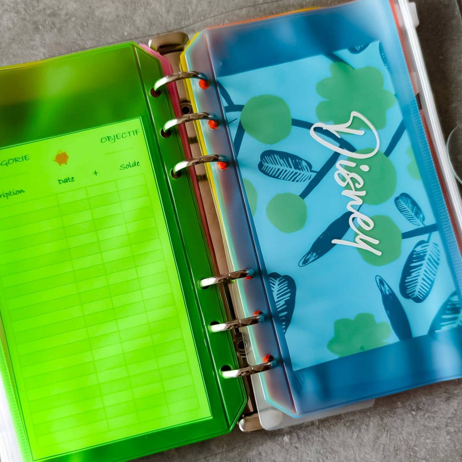 petit classeur budget