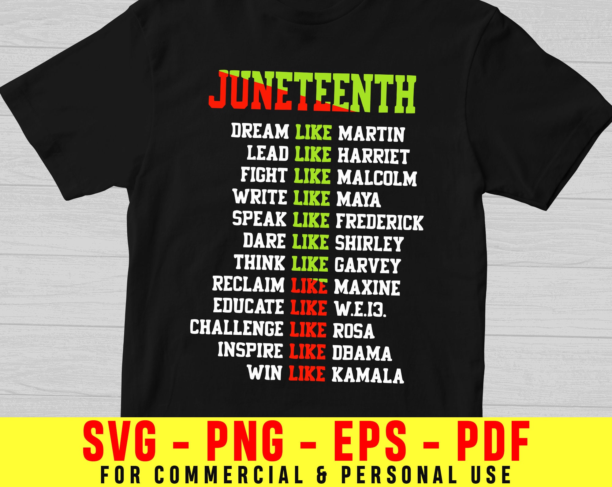 Free Free 344 Juneteenth Dream Like Martin Svg SVG PNG EPS DXF File