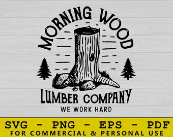 SVG de Morning Wood Lumber Company, SVG de montaña, SVG de montañas, SVG de aventura, SVG de camping, SVG de naturaleza, SVG de viaje, SVG de cordillera