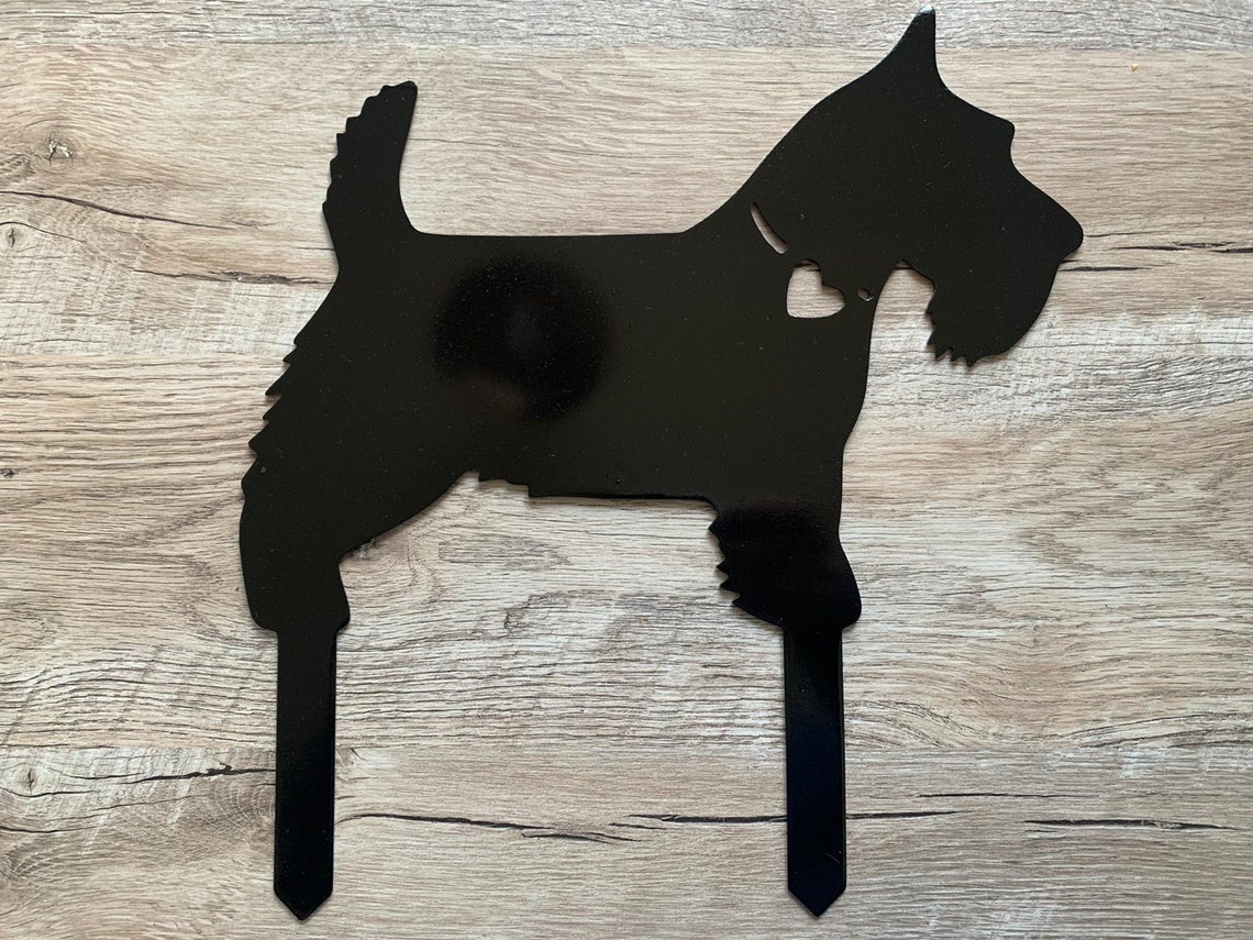 Scottie Dog Garden Ornament Etsy