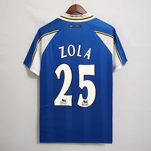 Koszulka domowa Chelsea Zola Retro 1997 1999