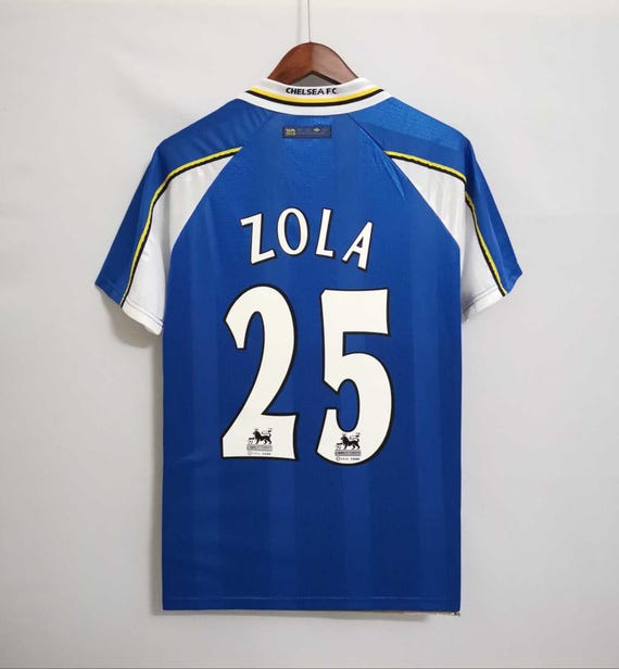 Chelsea Zola Retro 1997 1999 Home Jersey - Etsy