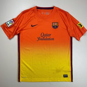 FC Barcelona 2012-13 Away Jersey Men&#39;s XL Size
