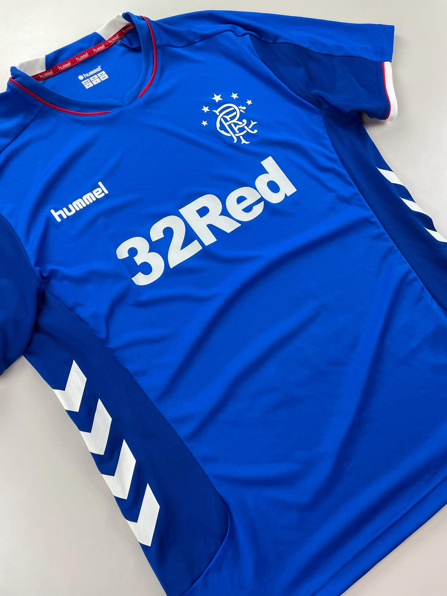 Glasgow Rangers 2018-19 Home Jersey Men's XL Size - Etsy