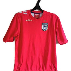 Vintage 90s UMBRO England T-shirt / Rare Football Training T