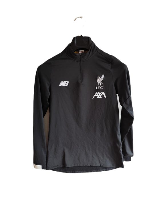 Liverpool FC ブラック　トレーニングウェア　New Balance Liverpool New Balance Black LFC Training Jersey Top Youth XL - Etsy